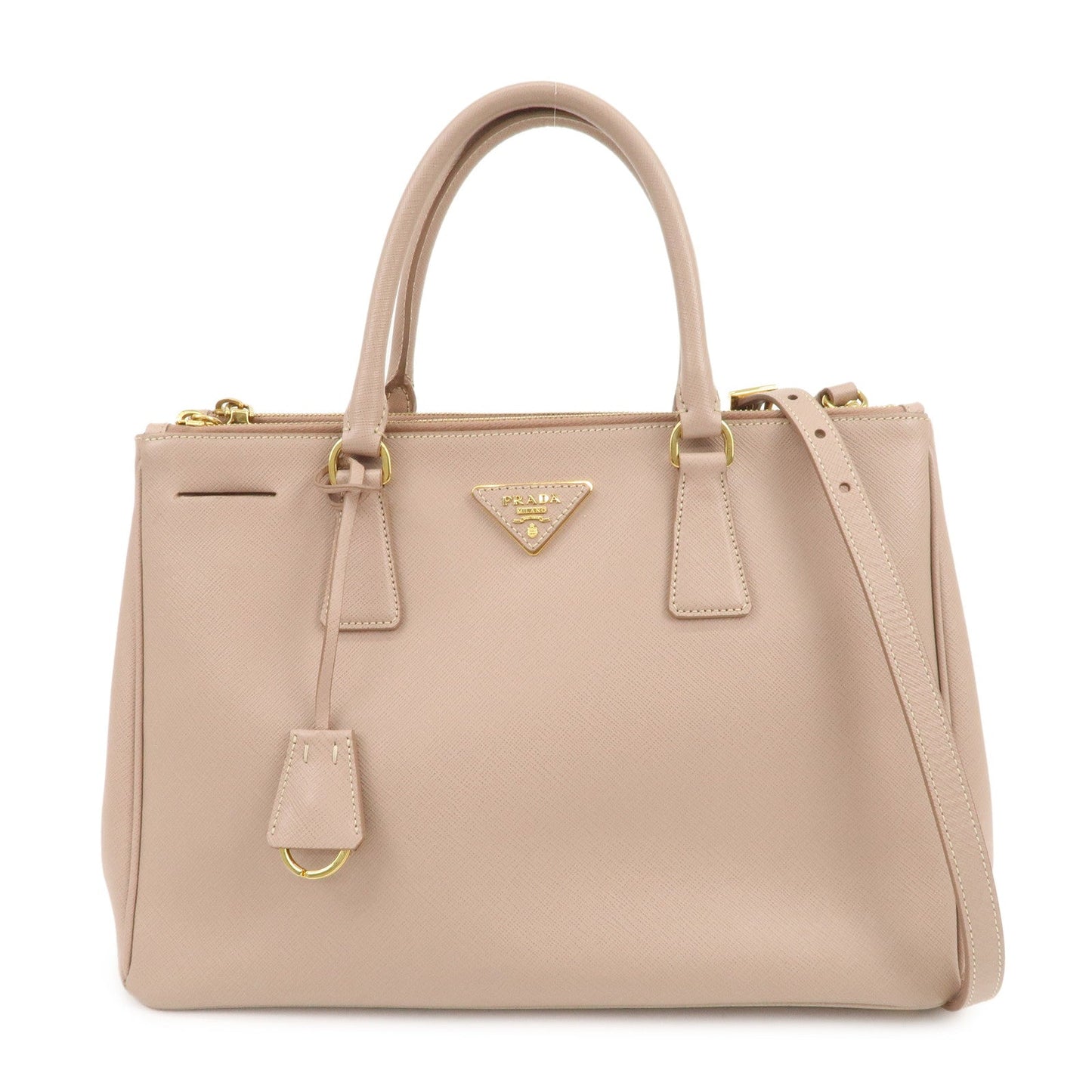 Shoulder Bag Triangle Galleria 2Way Bag Pink Logo