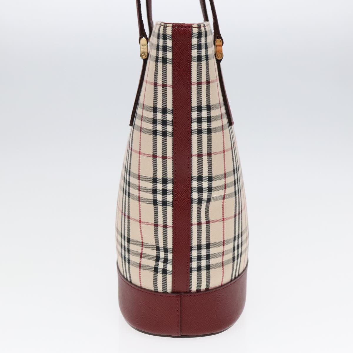 Burberry Nova Check Shoulder Bag Canvas Beige Shoulder Bag 152