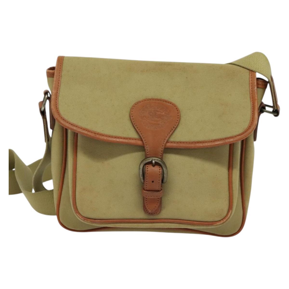 Burberry Nova Check Shoulder Bag Canvas Beige Shoulder Bag 72