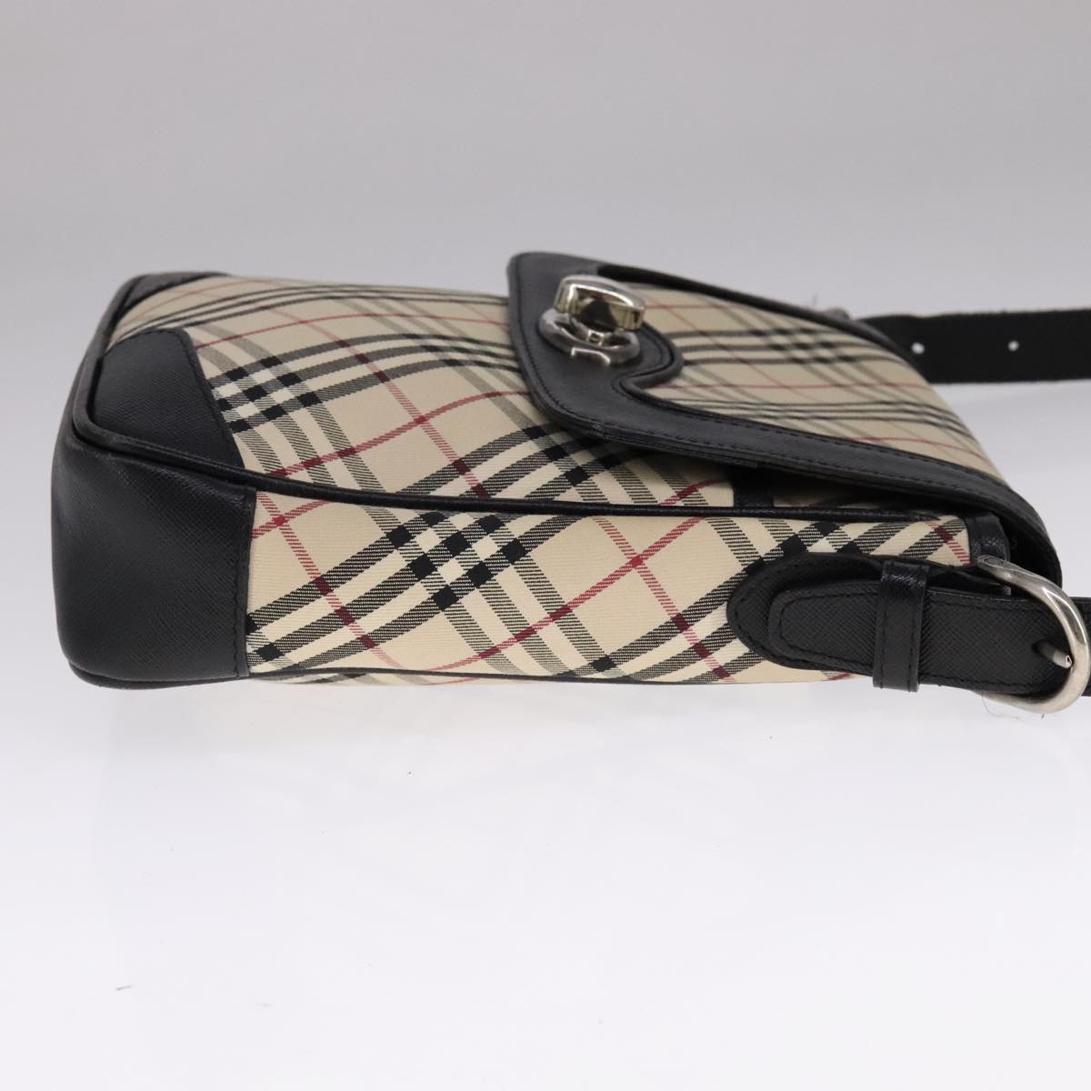 Burberry Nova Check Shoulder Bag Canvas Beige Shoulder Bag 104