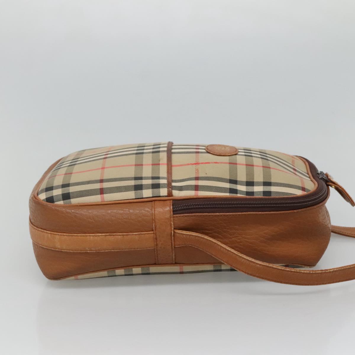 Burberry Nova Check Shoulder Bag Canvas Beige Shoulder Bag 44
