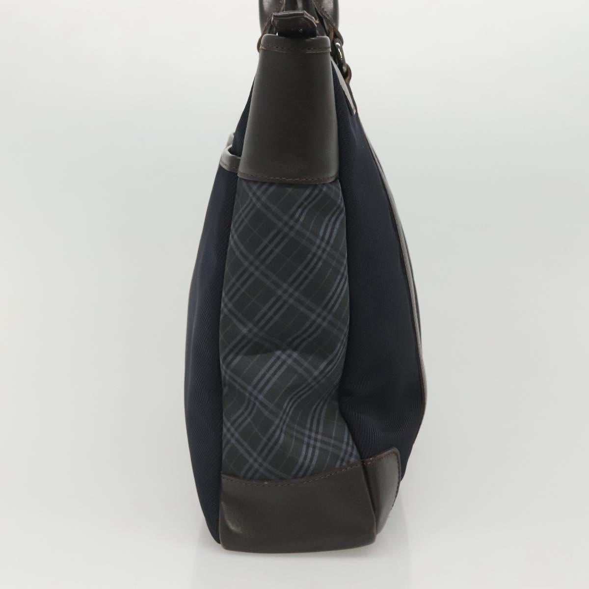 Burberry Tote Bag Nylon Navy