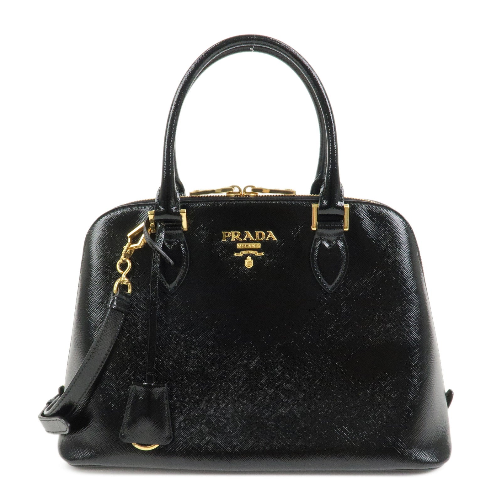 Promenade 2Way Bag Hand Bag Black Small Handbag