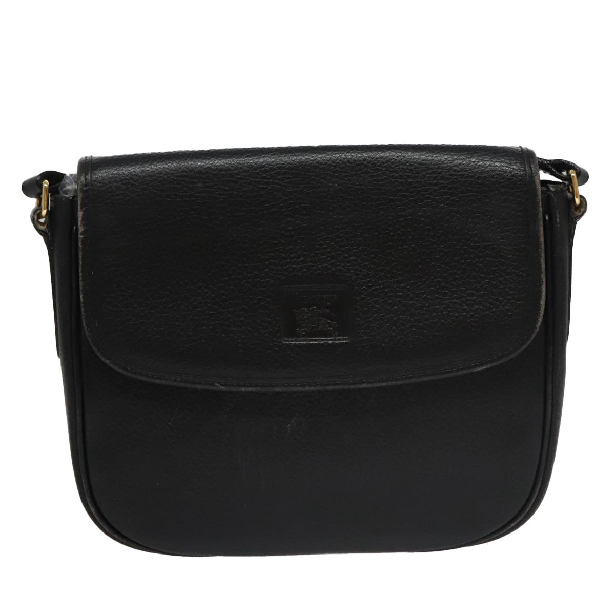 Burberry Shoulder Bag Leather Black Shoulder Bag 6