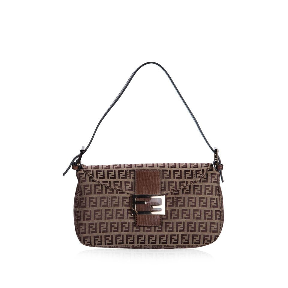 Fendi Signature Shoulder Bag Monogram