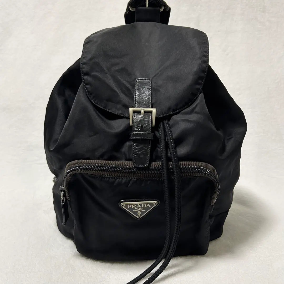 Prada Backpack Nylon Black