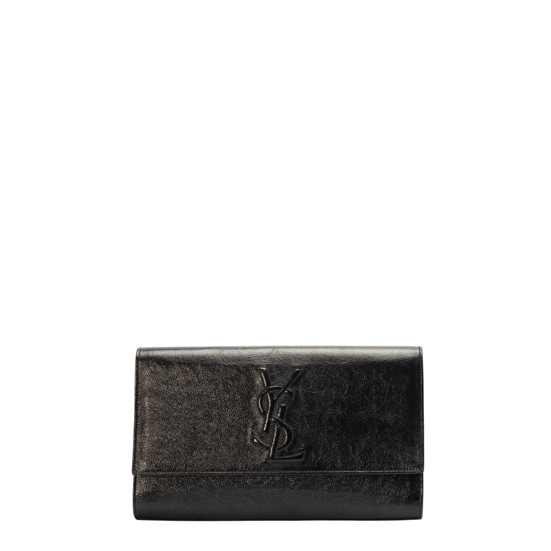 YSL Saint Laurent Clutch Bag Jour Flap Clutch