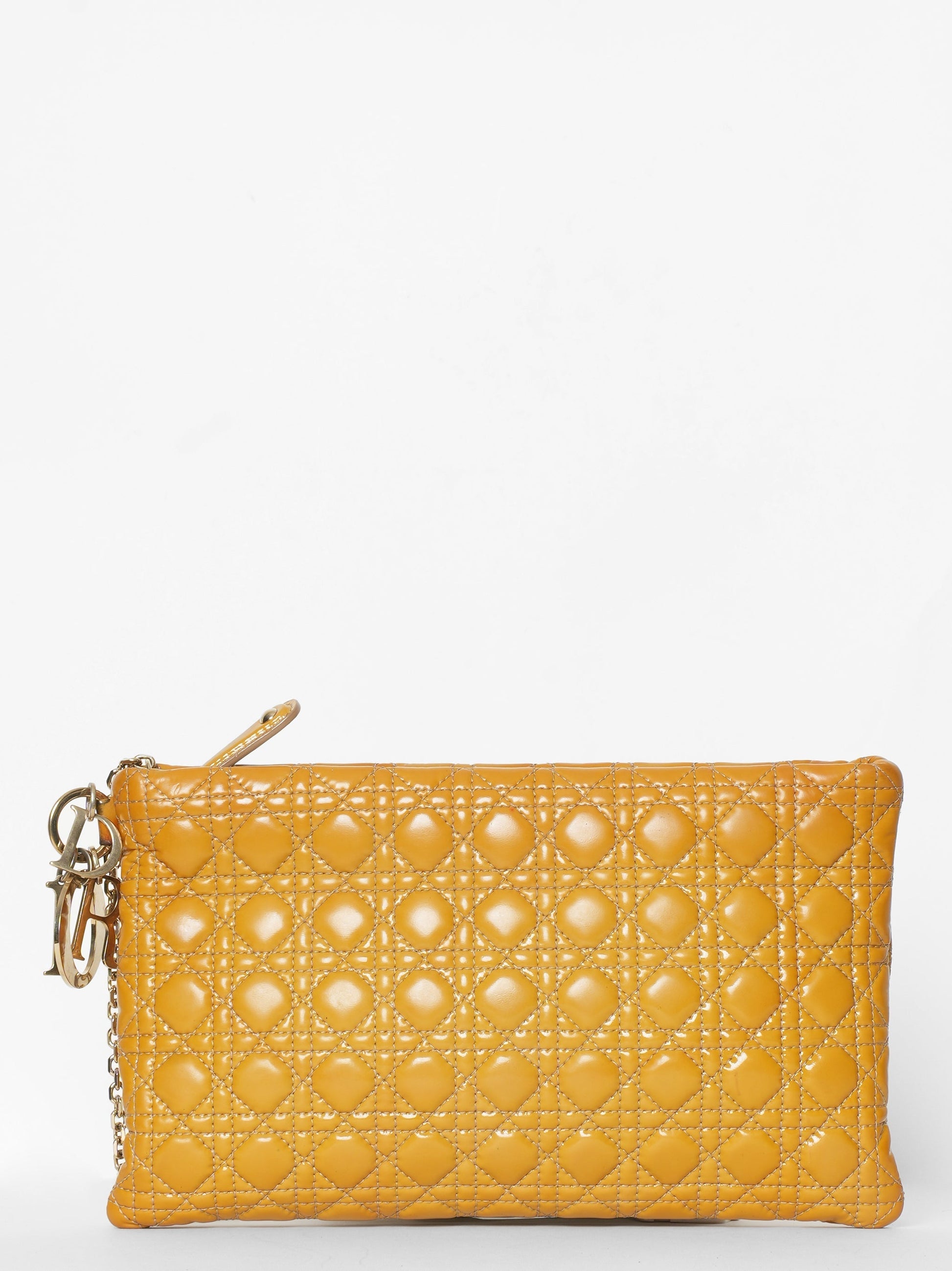 Dior Clutch Bag Christian Panarea Clutch Leather Patent