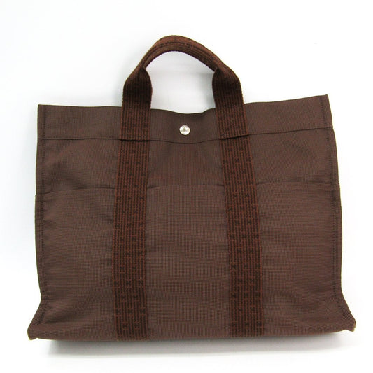 Hermes Luxury Herline Mm Tote (Sha ) Handbag Brown Tote Bag