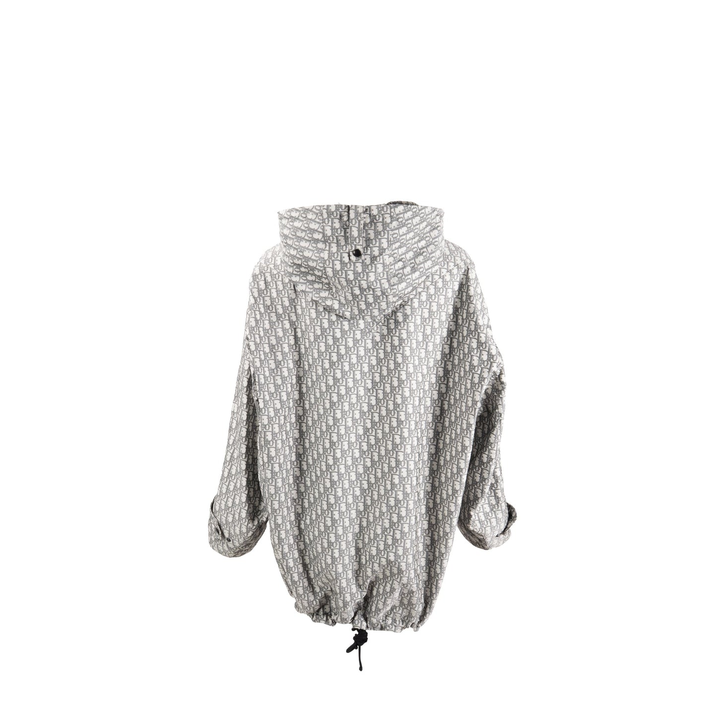 Dior Size Hooded Anorak Oblique Jacquard Technical Taffeta Travel Bag