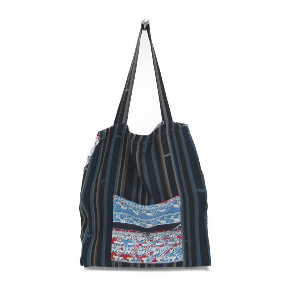 Hermes Luxury Silk Petit H Provisions Tote ( Tote Bag