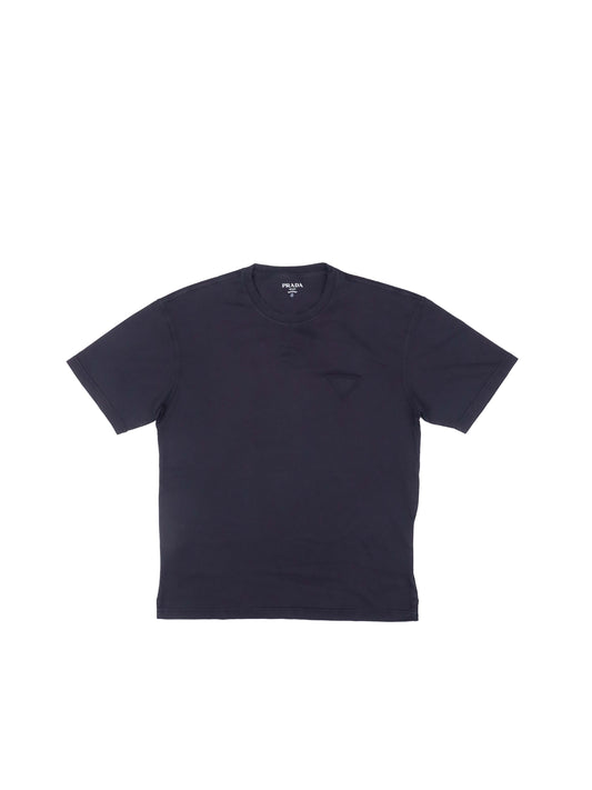 Prada Handbag Girocollo M C Jersey T-shirt Navy