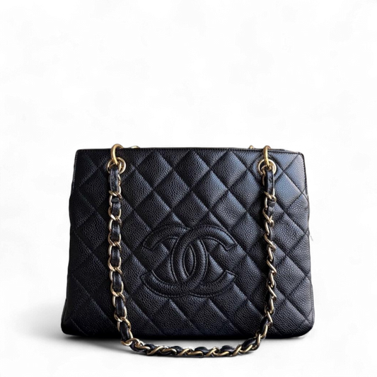 Chanel Petite Timeless Tote - Caviar Grained Calfskin Quilted Tote Bag