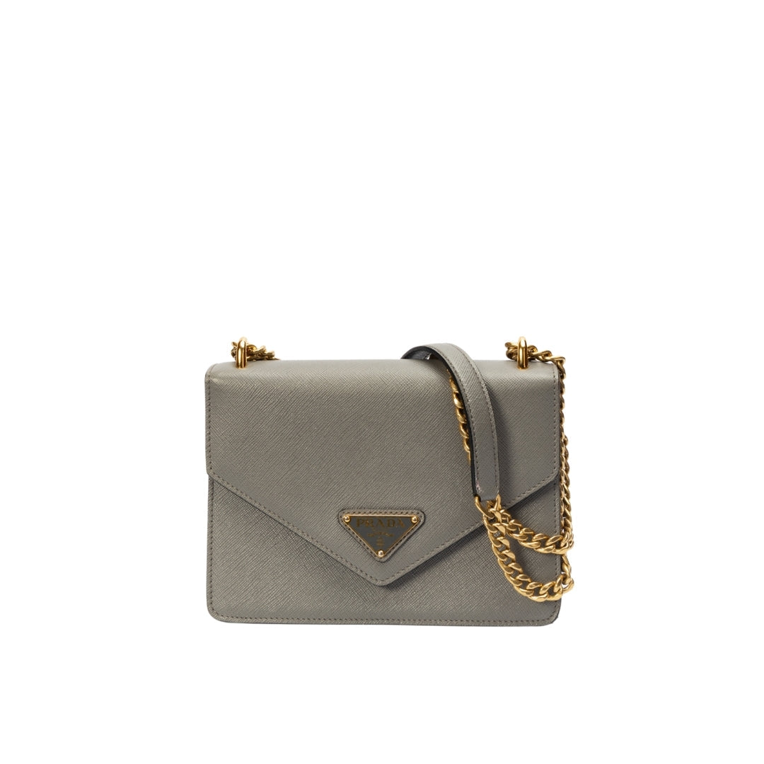 Prada Shoulder Bag Leather Saffiano