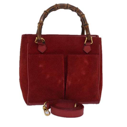 Gucci Bamboo Handbag Travel Bag Bamboo 497