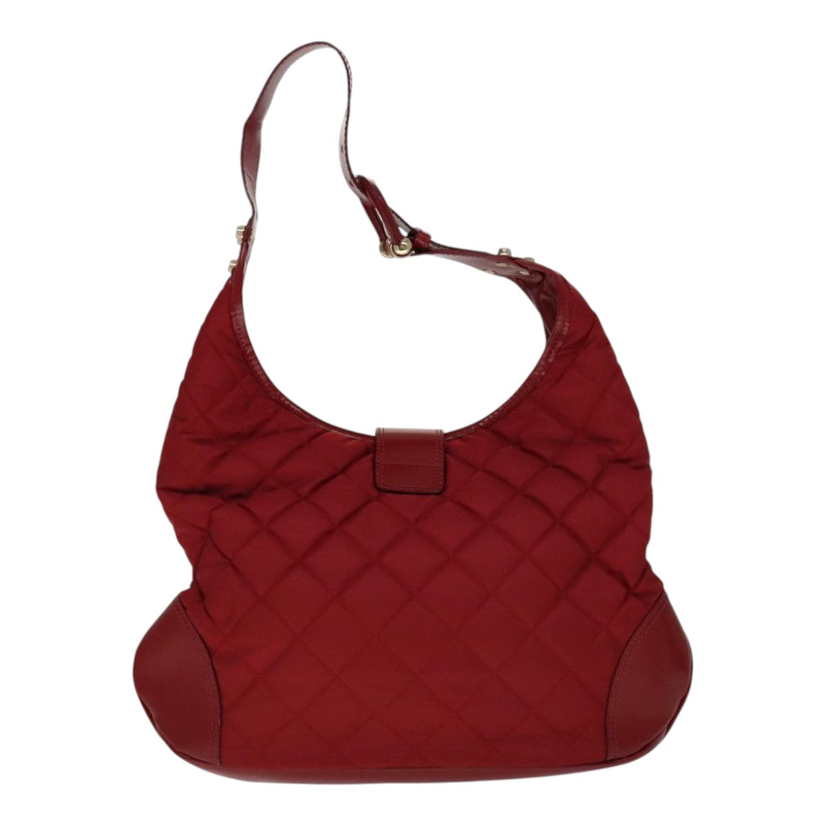 Burberry Shoulder Bag Synthetic Shoulder Bag Red