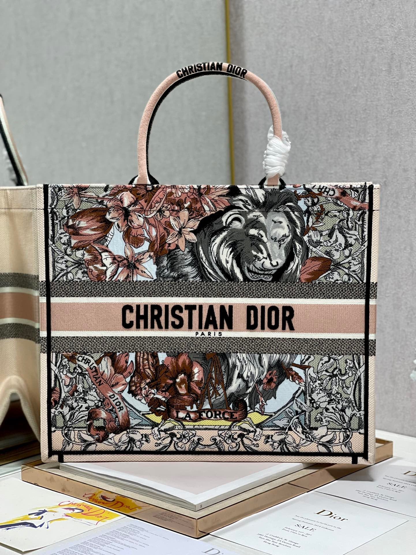 Book Cd Multicolor Large Book Tote Bag