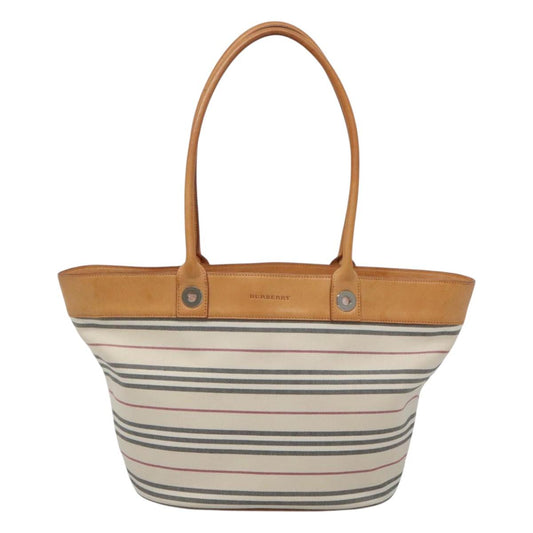 Burberry Shoulder Bag Canvas White