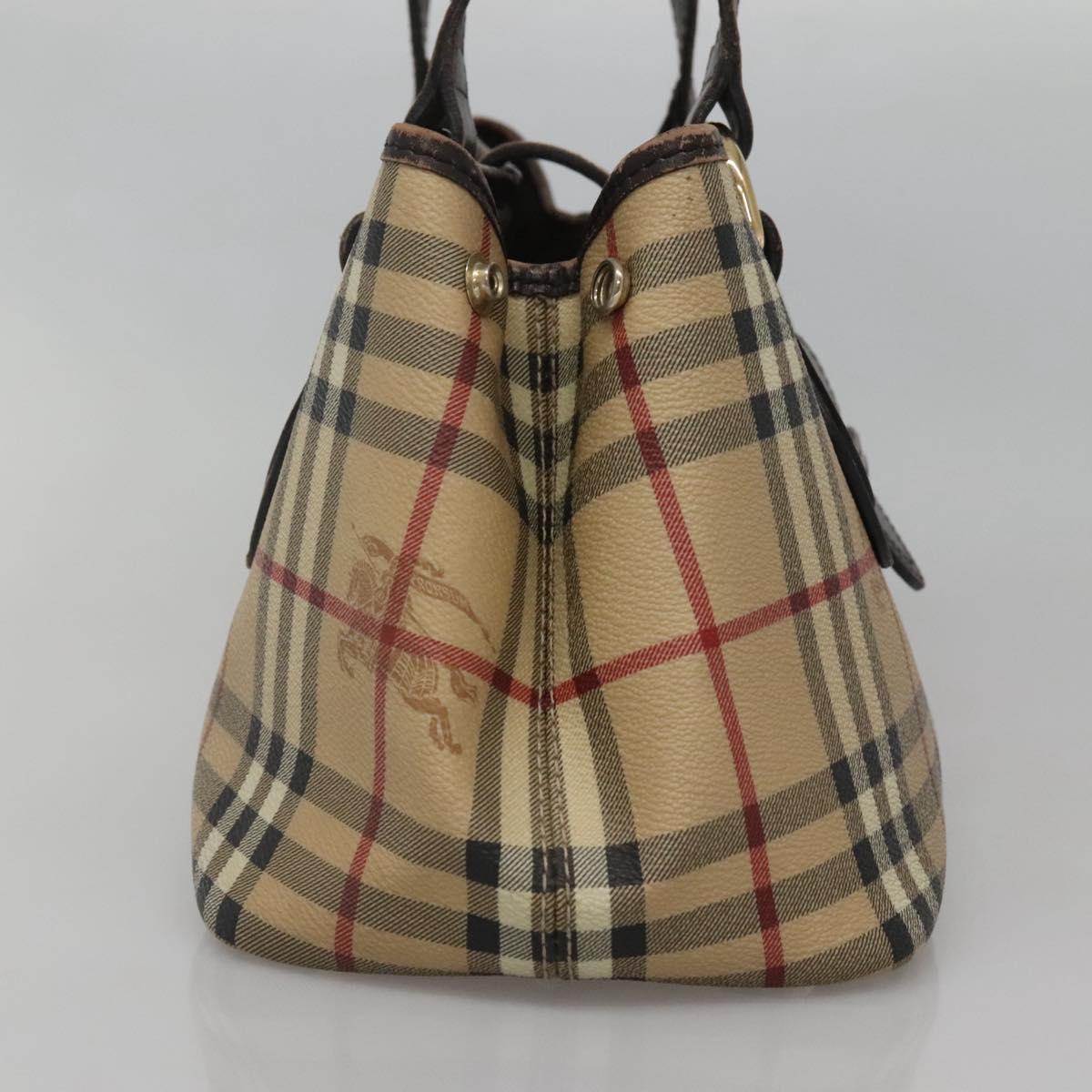 Burberry Nova Check Tote Bag Canvas Beige Tote Bag 142