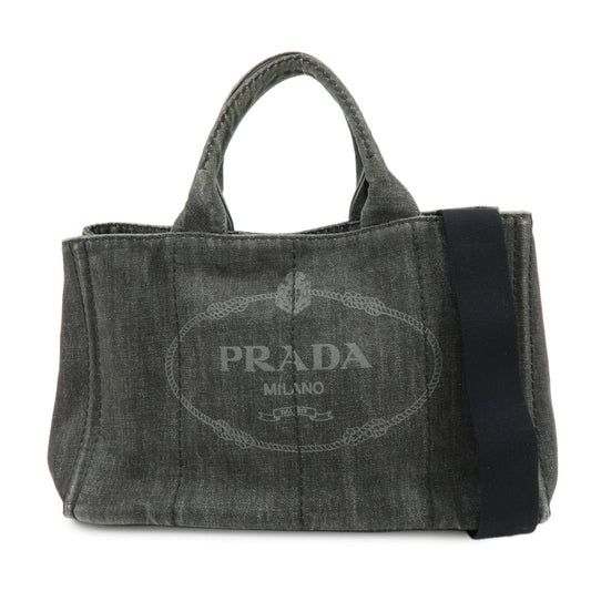 Tote Bag Canapa Hand Bag Denim Black
