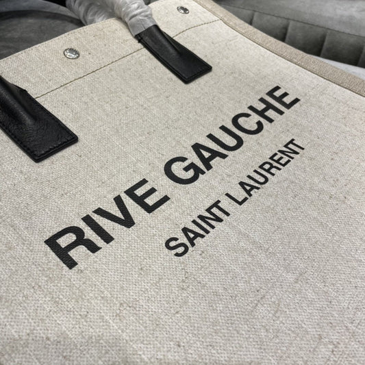 YSL Saint Laurent Rive Gauche North South Printed Tote Bag 5