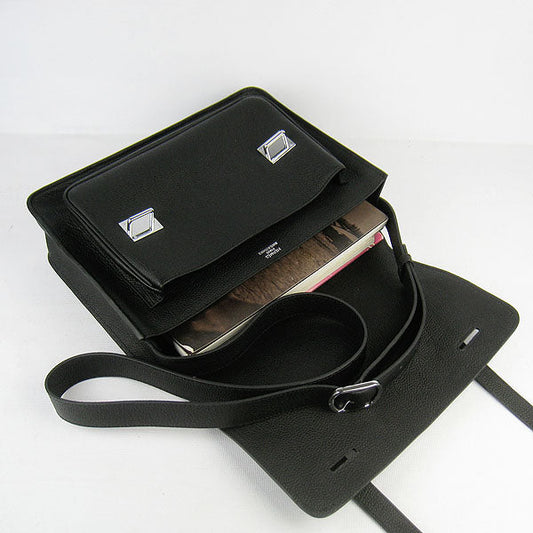 Hermes Luxury Steve Ladies Shoulder Bag Cow Leather