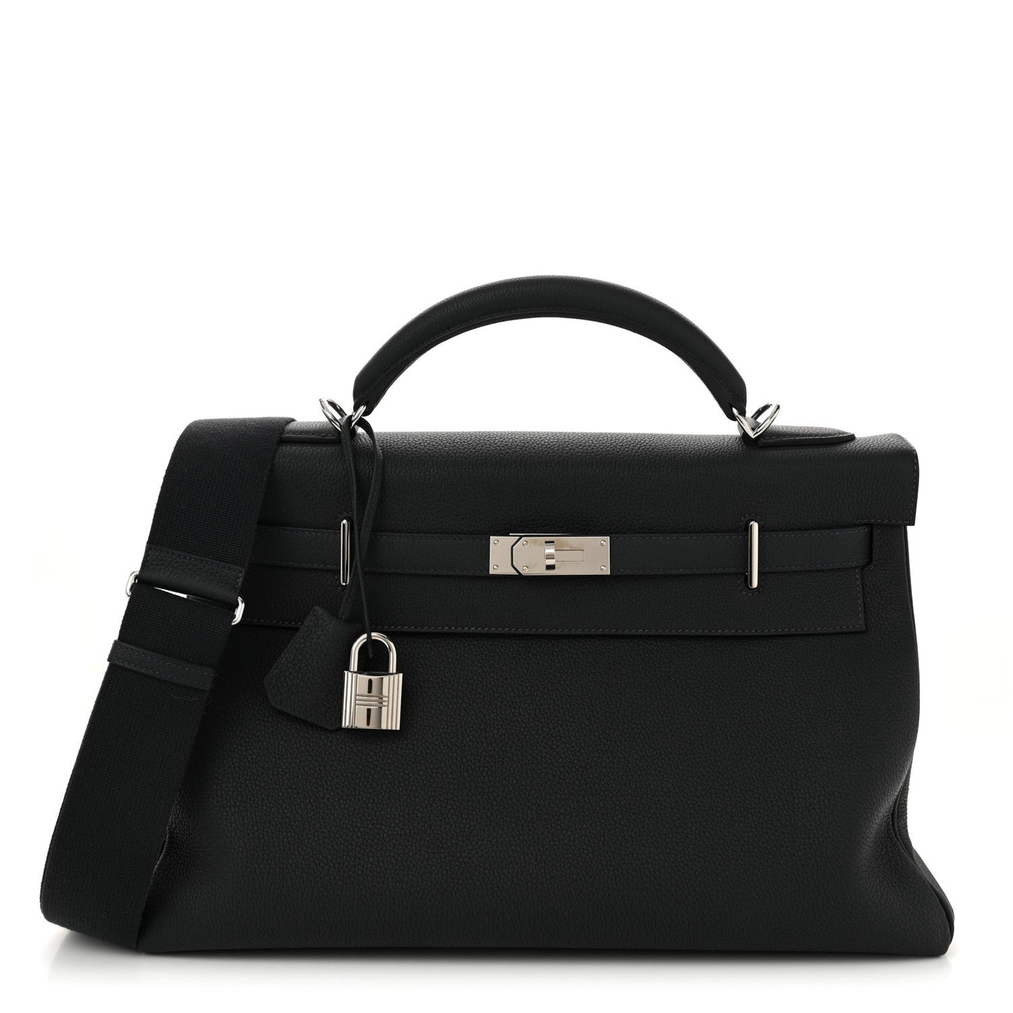 Hermes Togo Kelly Retourne Caban Handbag Maxi Travel Bag