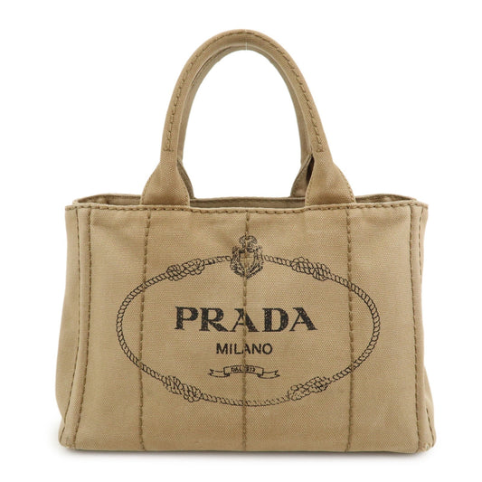 Bag Canapa 2Way Bag Hand Bag Canvas Beige Mini Mini Bag