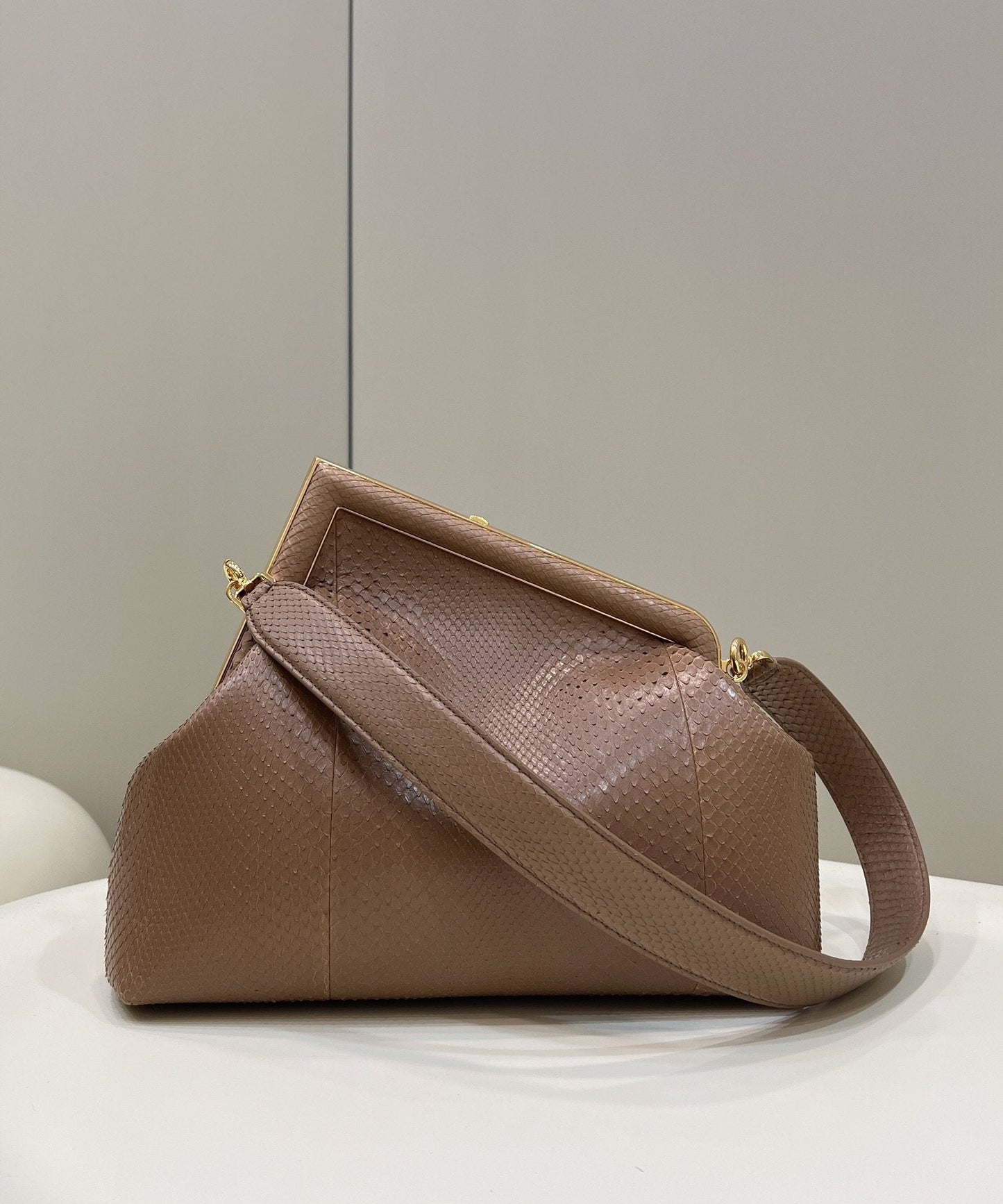 Fi First Bag For Woman Beige Small Travel Bag