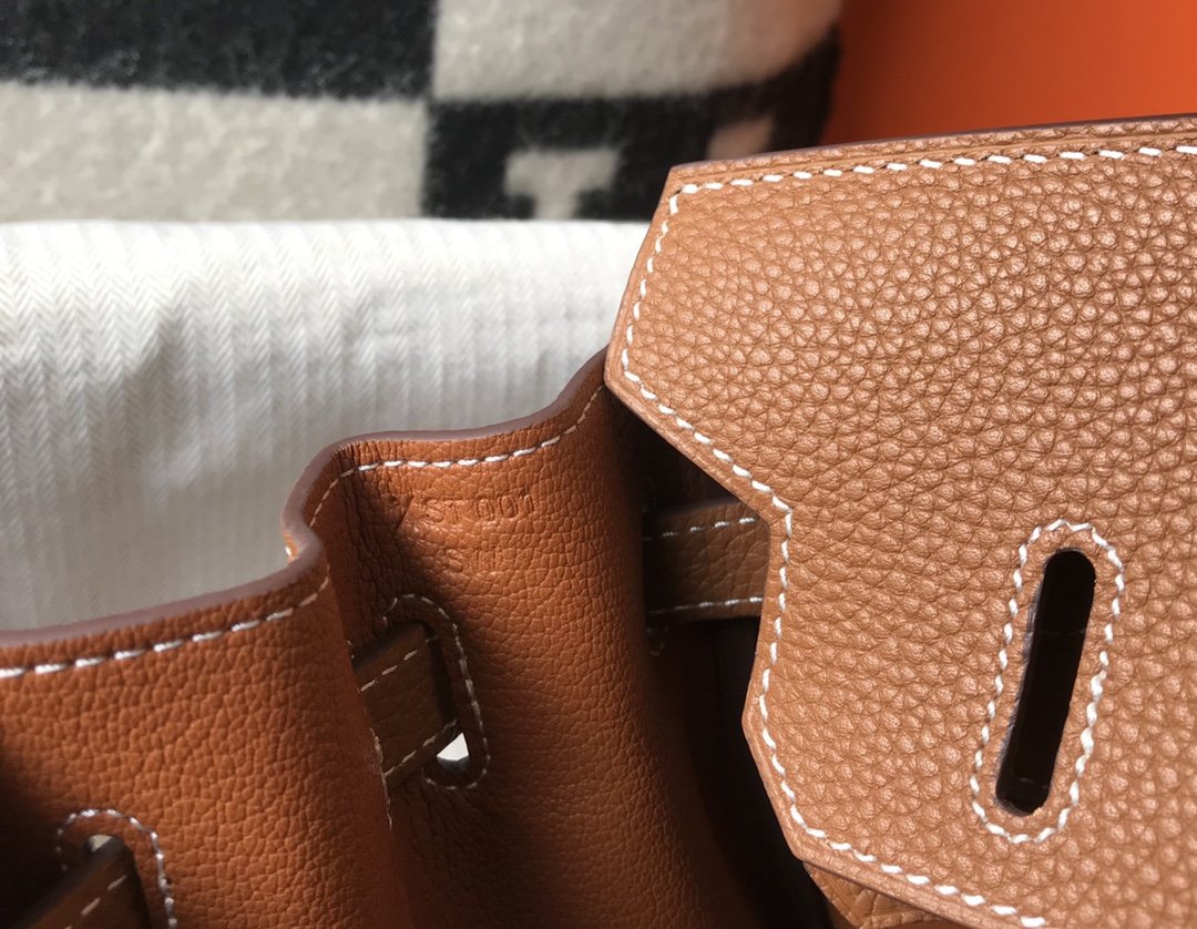 Top Quality Birkin Epsom Hardware Bag For Brown Gold Shoulder Bag