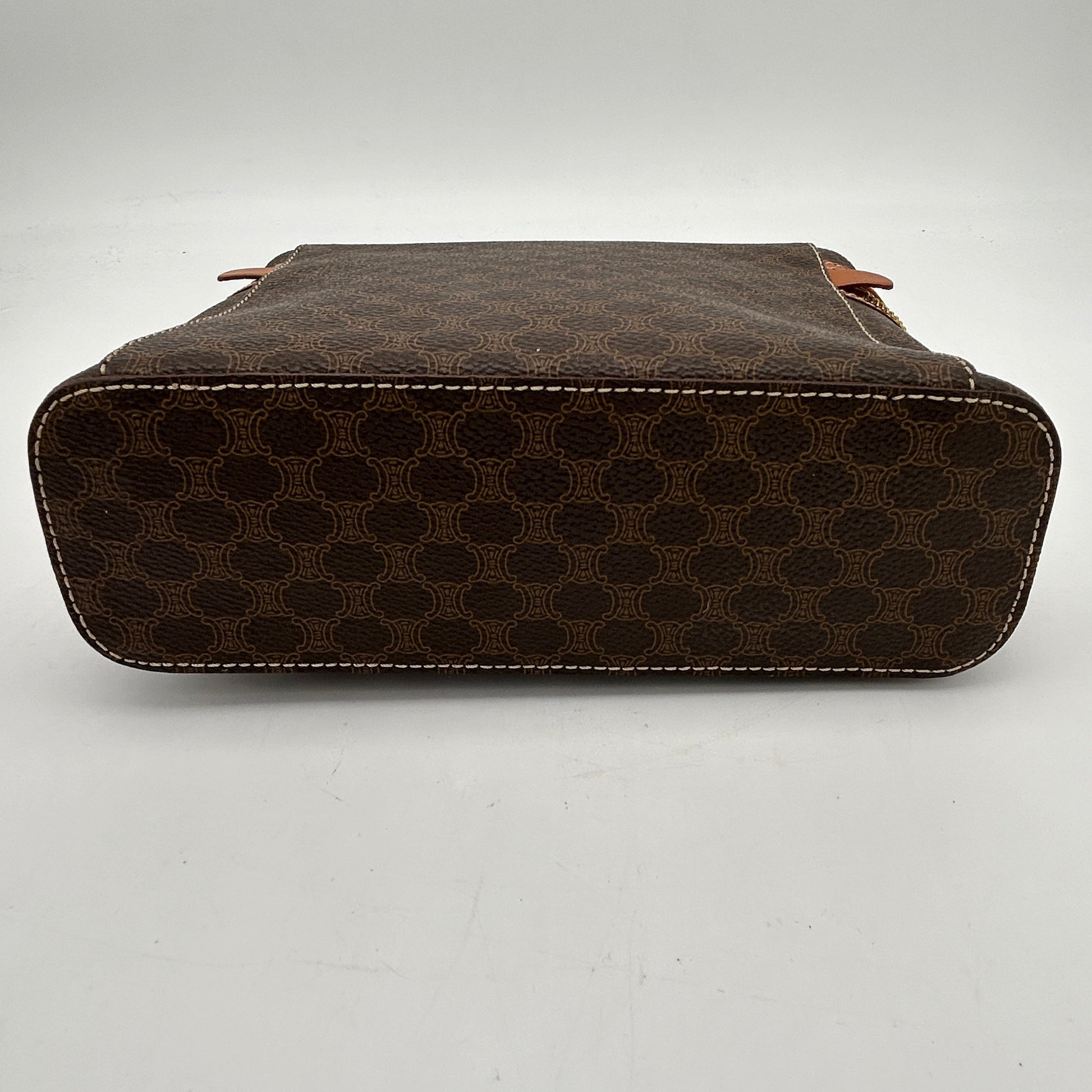 Luxury Macadam Pvc Handbag Leather Brown Travel Bag