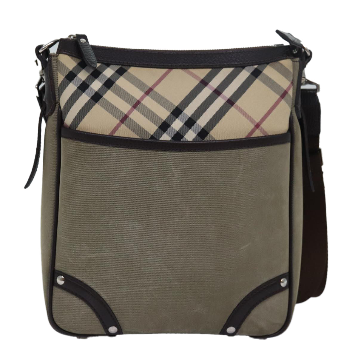 Burberry Luxury Nova Check Shoulder Bag Shoulder Bag 206