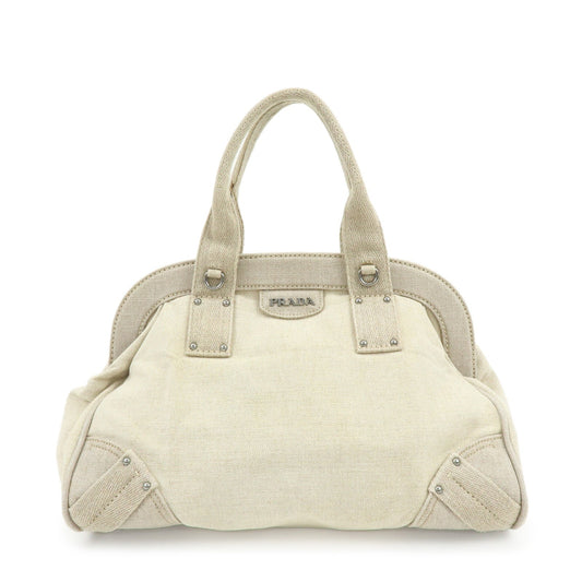 Boston Bag Hand Bag Natural Denim Handbag
