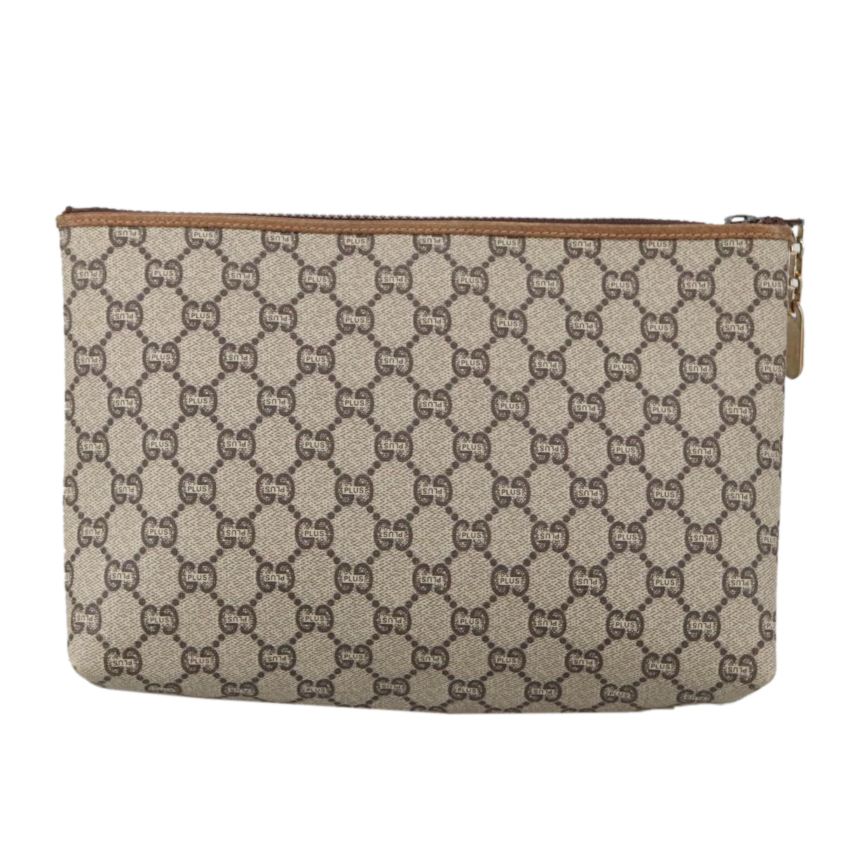 Gucci Clutch Bag Canvas Canvas 1378