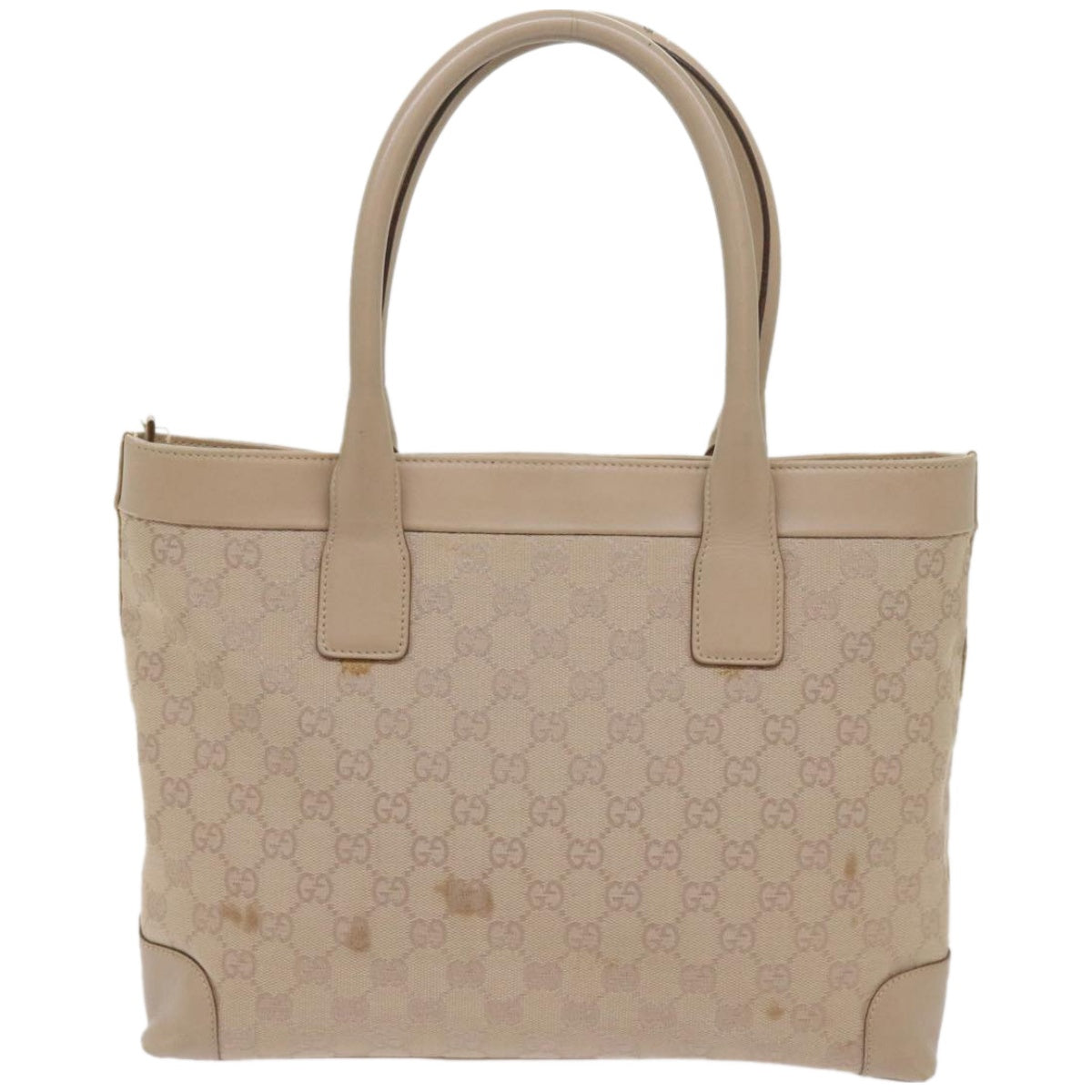 Gucci Tote Bag Canvas Canvas 496