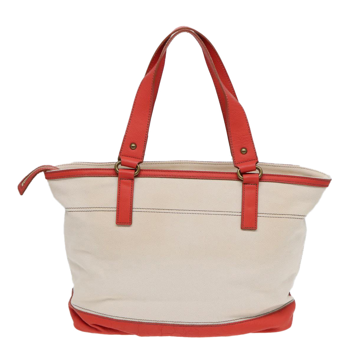 Burberry Tote Bag Canvas White Canvas Tote Bag