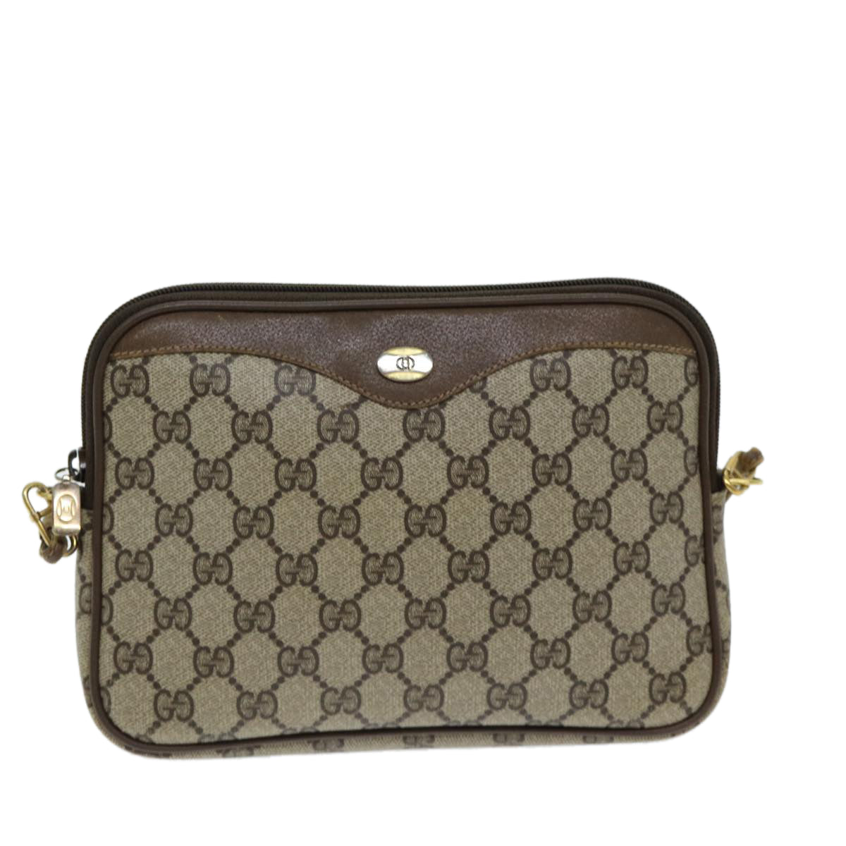 Gucci Shoulder Bag Canvas Canvas 1200