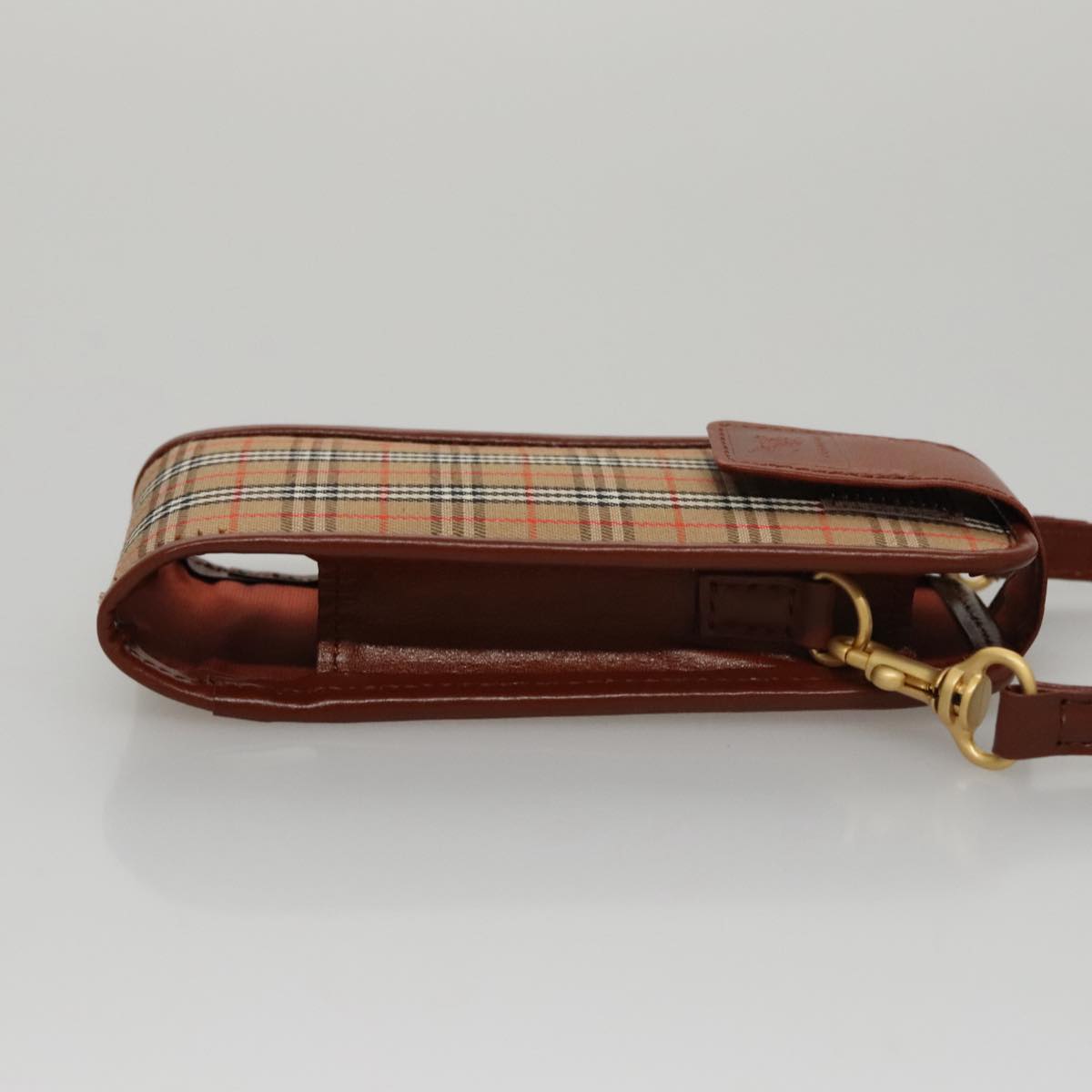 Burberry Nova Check Clutch Bag Canvas Beige Clutch Bag 20