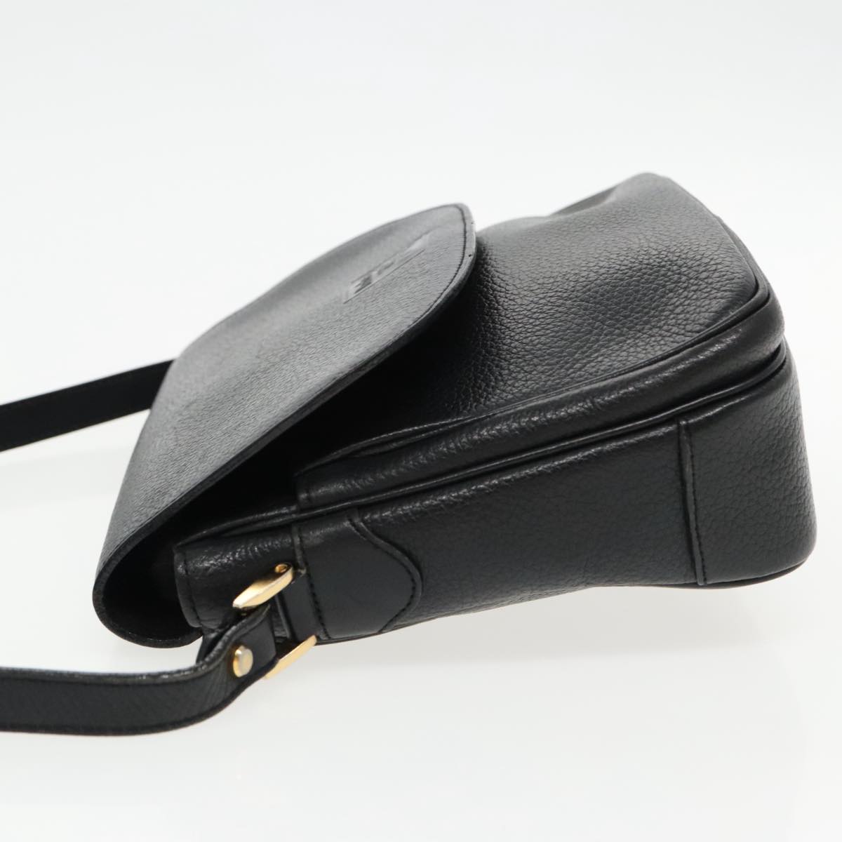 Burberry Shoulder Bag Leather Black Shoulder Bag 52