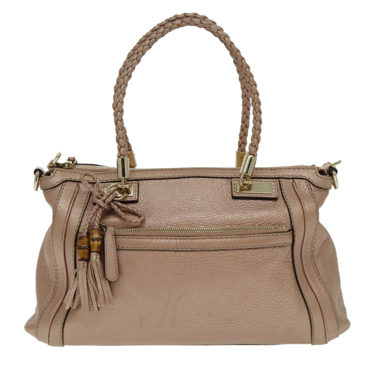 Gucci Bamboo Handbag Travel Bag Bamboo 762