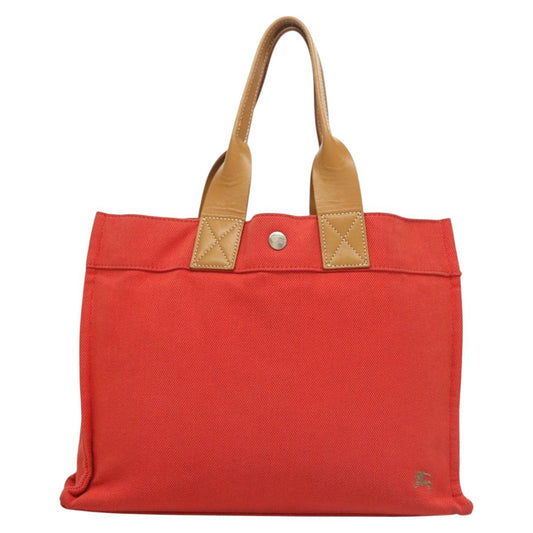 Burberry Tote Bag Canvas Red