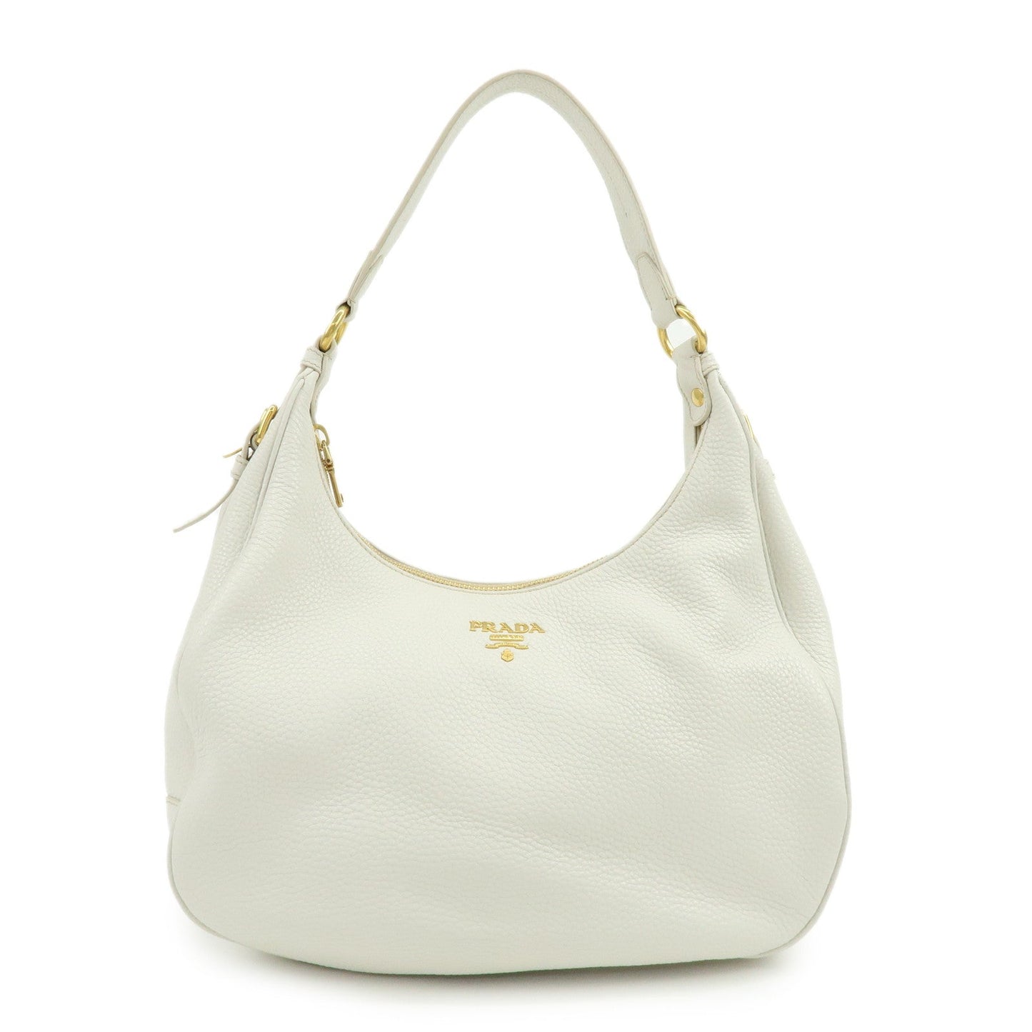 Shoulder Bag Calf Hand Bag Leather Calf Leather White