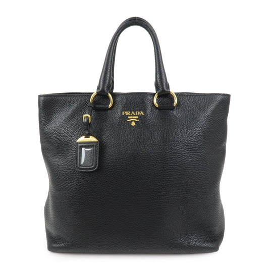 Tote Bag Daino 2Way Shoulder Bag Leather Vitello Black