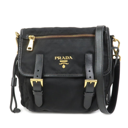 Crossbody Bag Shoulder Bag Leather Nylon Saffiano
