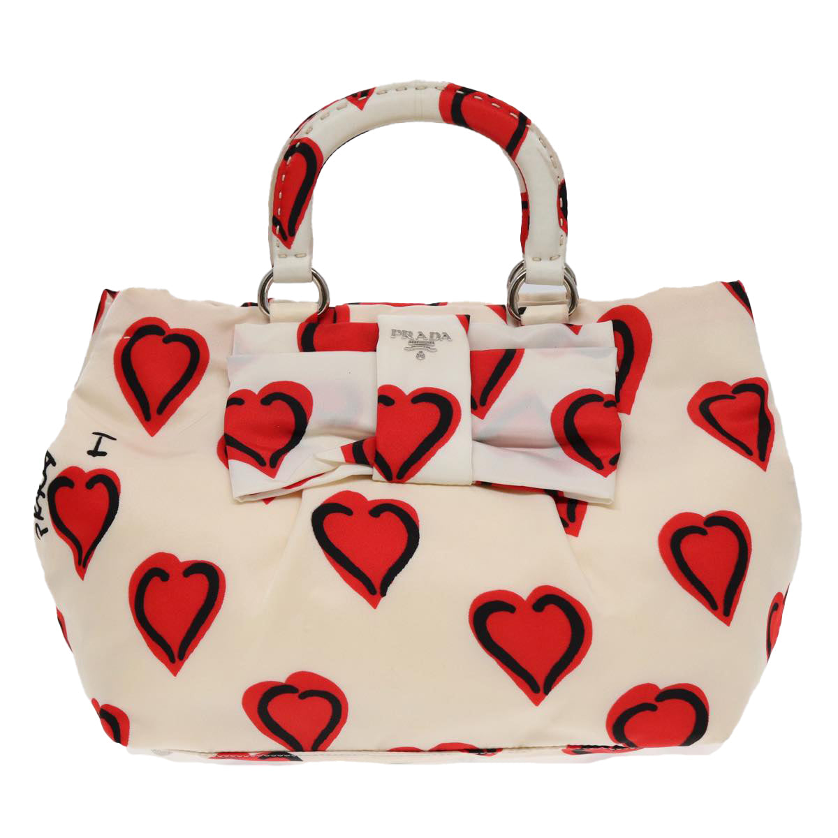 Prada Ribbon Handbag Travel Bag Ribbon Handbag 17