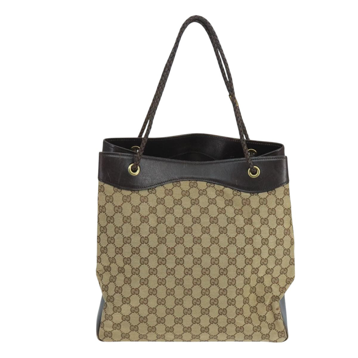 Gucci Shoulder Bag Canvas Canvas 1417