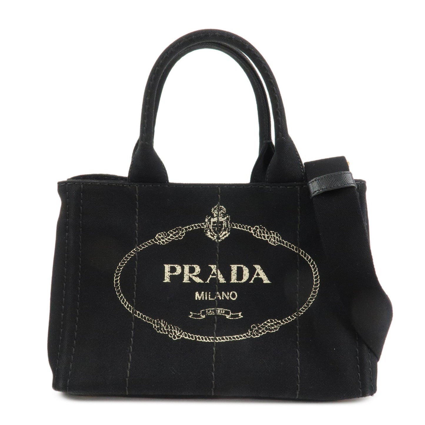 Tote Bag Canapa 2Way Hand Bag d 3 Canvas Black Mini