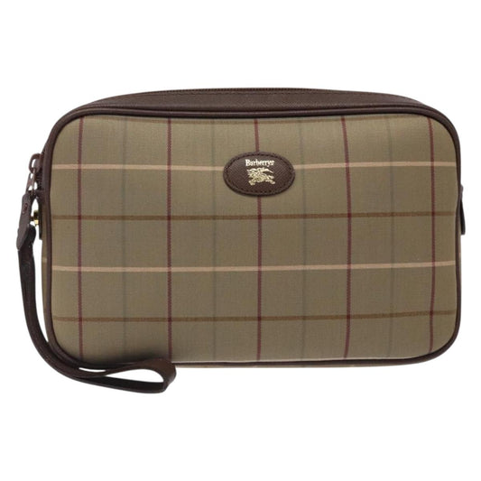 Burberry Nova Check Clutch Bag Canvas Beige Clutch Bag 15
