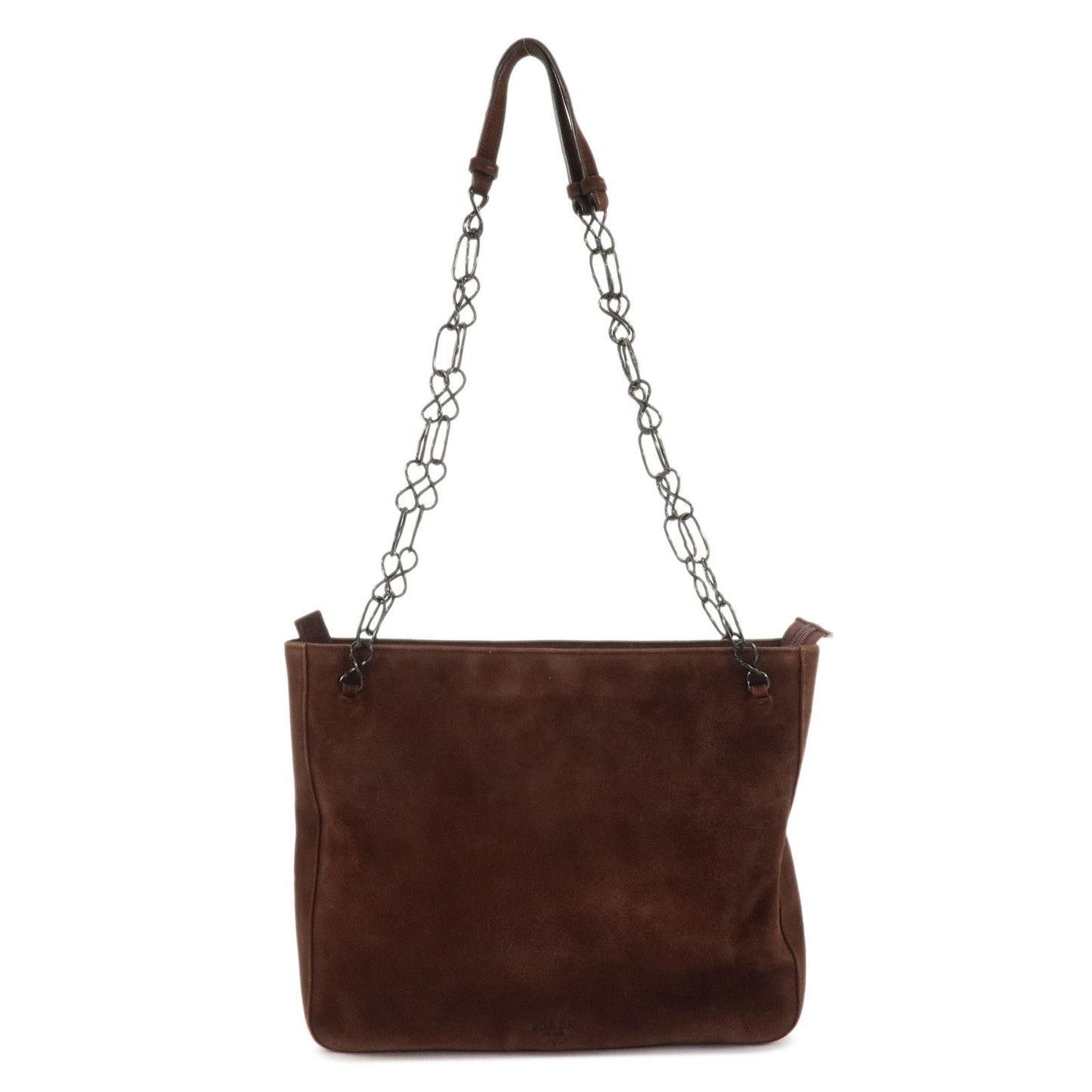 Shoulder Bag Hand Bag Leather Suede Brown Hand Bag Brown