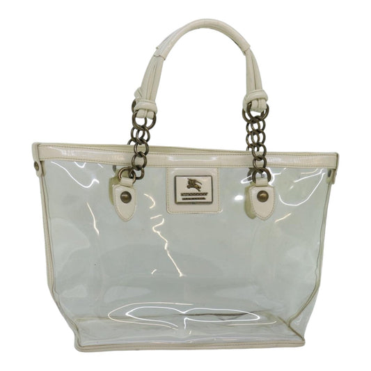 Burberry Transparent Vinyl Shoulder Bag